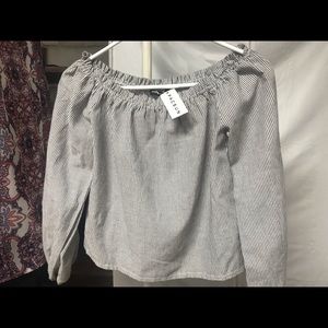 Brandy Melville off shoulder top.